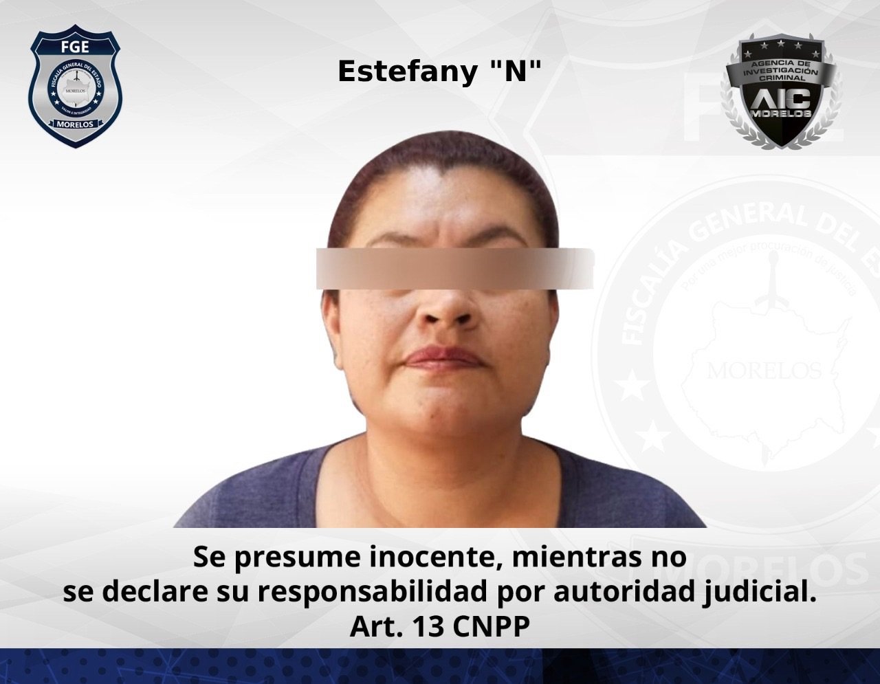 Estefany fue detenida por prenderle fuego a su pareja tras una discusión