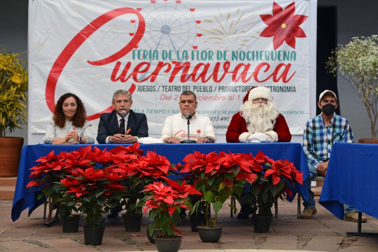 Ayuntamiento de Cuernavaca llevará a cabo la Feria de la Flor de Nochebuena  - Presente Morelos