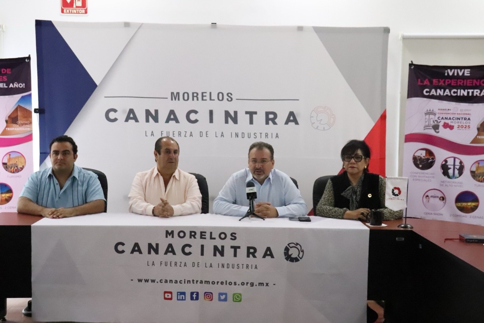 Morelos será sede de la Convención Nacional de Canacintra 2025