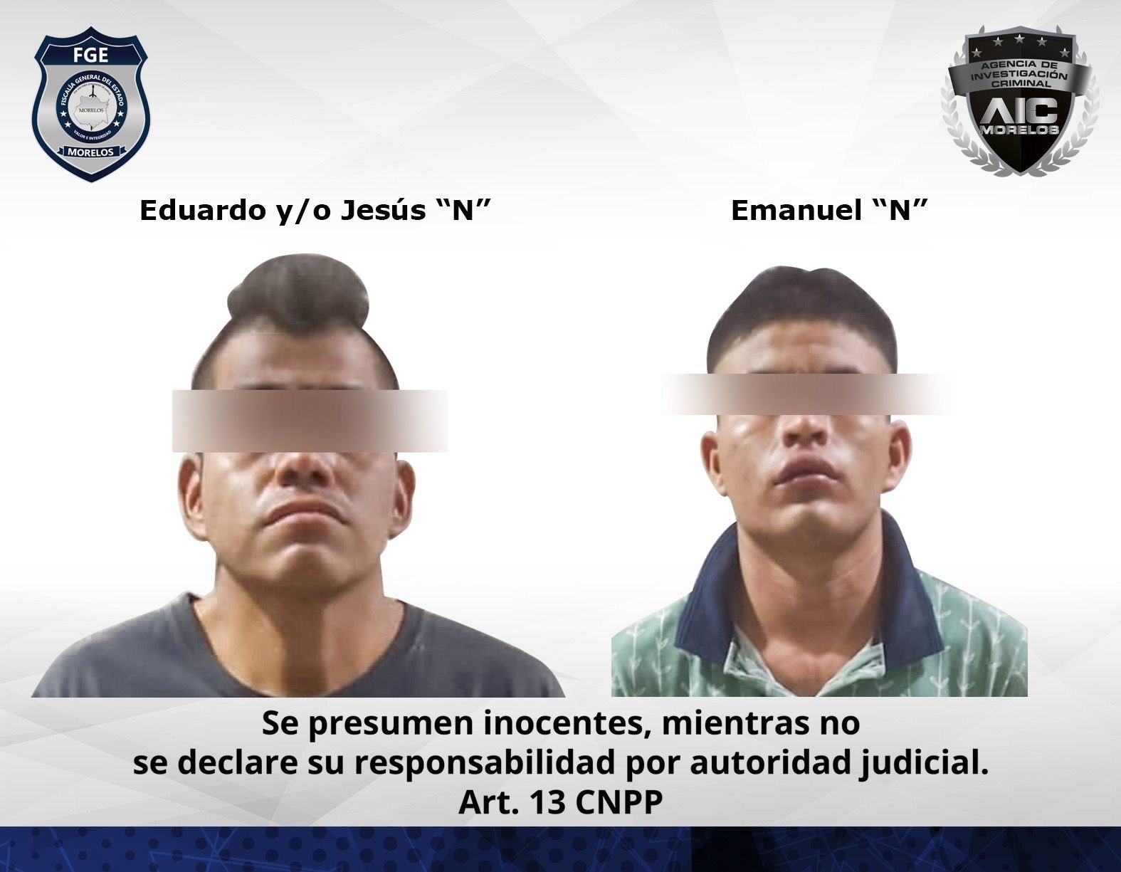 Vinculan a proceso a dos hombres por desaparición de persona en Cuautla